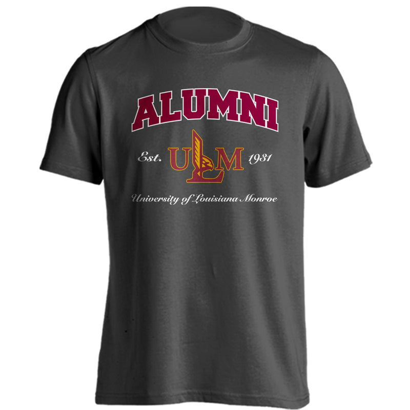 University of Louisiana at Monroe Warhawks Alumni Logo Short Sleeve T-Shirt
