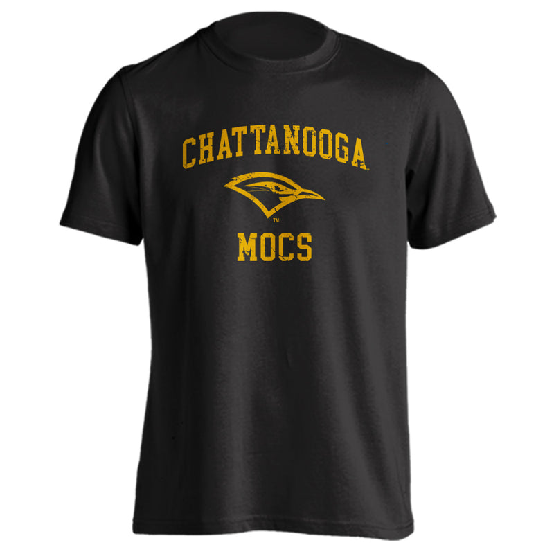 University of Tennessee Chattanooga UTC Mocs Retro Distressed Short Sleeve Tee