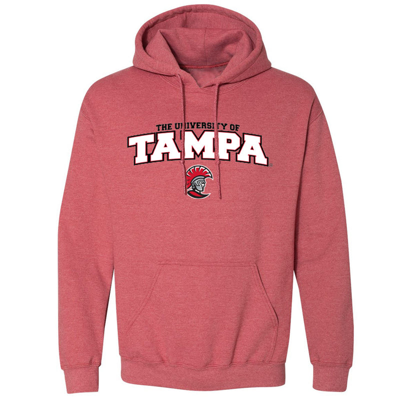 University of Tampa Spartans Classic Arch Mascot Pullover Hoodie