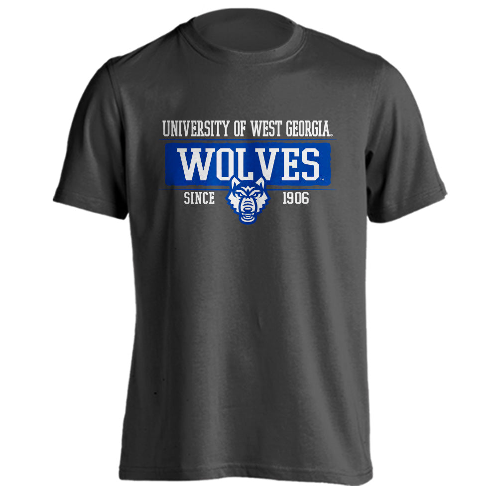 University of West Georgia UWG Wolves Since 1906 Tee Short Sleeve T-Shirt
