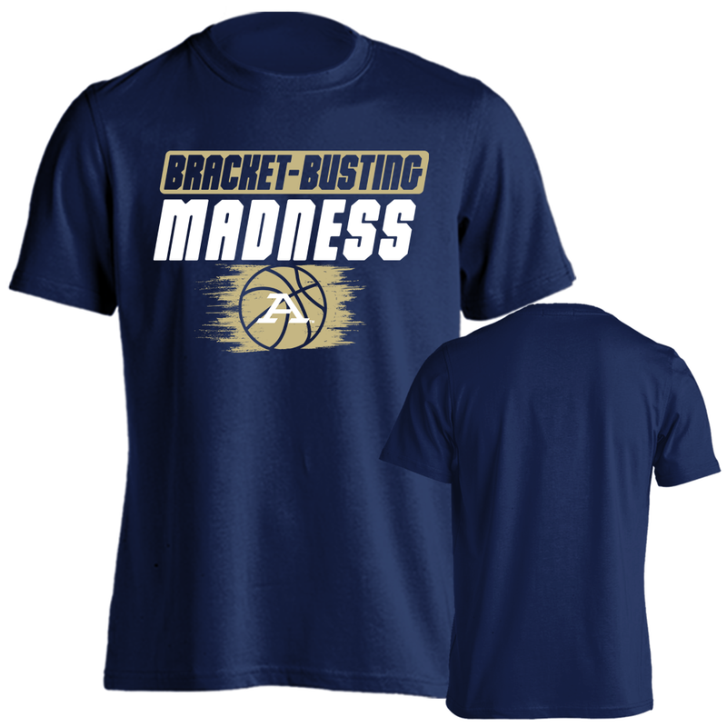 Akron Zips Basketball  "Bracket Busting Madness" Short Sleeve T-Shirt Tee