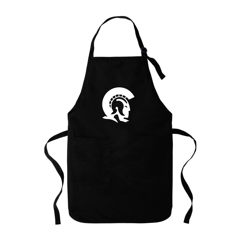 University of Arkansas - Little Rock Trojans Text With Bulldog Mascot Apron