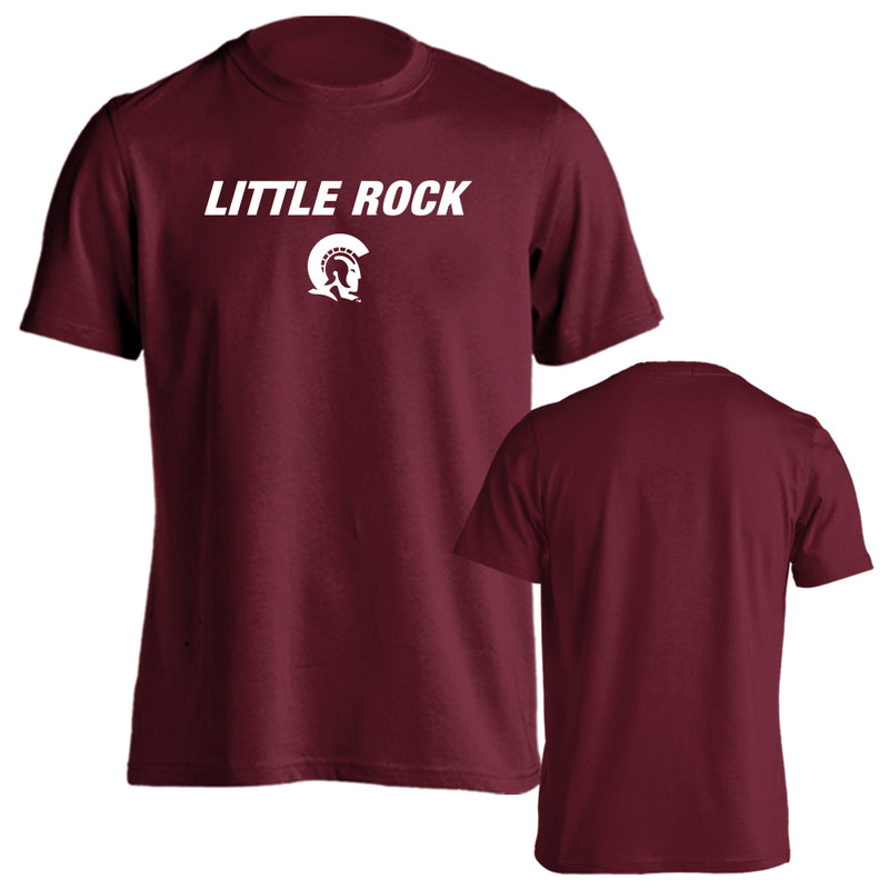 University of Arkansas - Little Rock Trojans Arch Logo School Name Tee T-Shirt