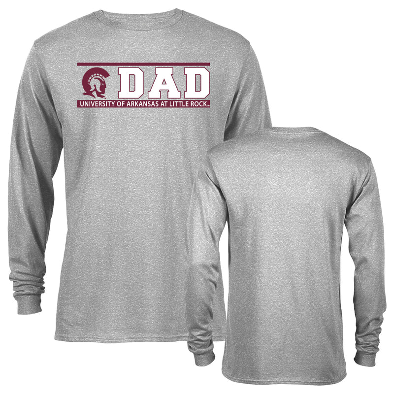 University of Arkansas - Little Rock Trojans Dad Logo Tee Long Sleeve T-Shirt