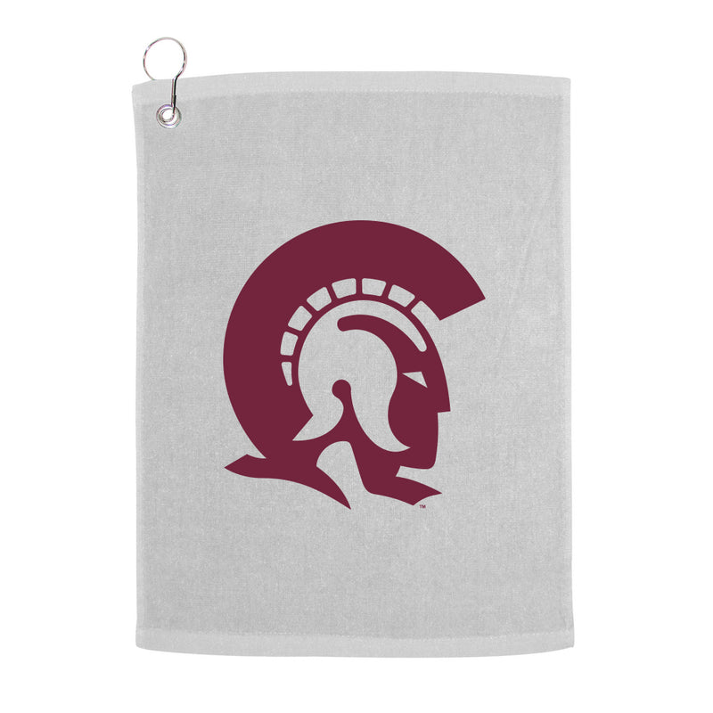 University of Arkansas - Little Rock Trojans Golf Towel With Logo and Text
