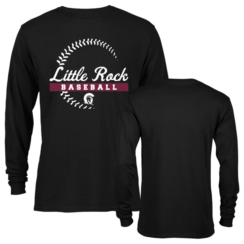 University of Arkansas - Little Rock Trojans Baseball Seams Long Sleeve T-Shirt