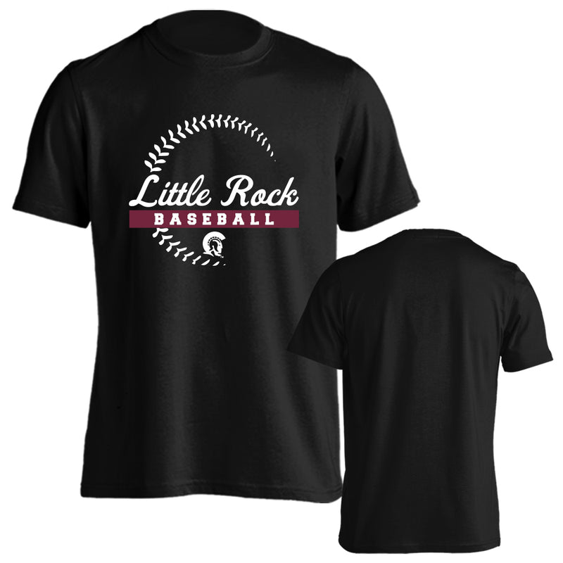 University of Arkansas - Little Rock Trojans Baseball Seams Short Sleeve T-Shirt