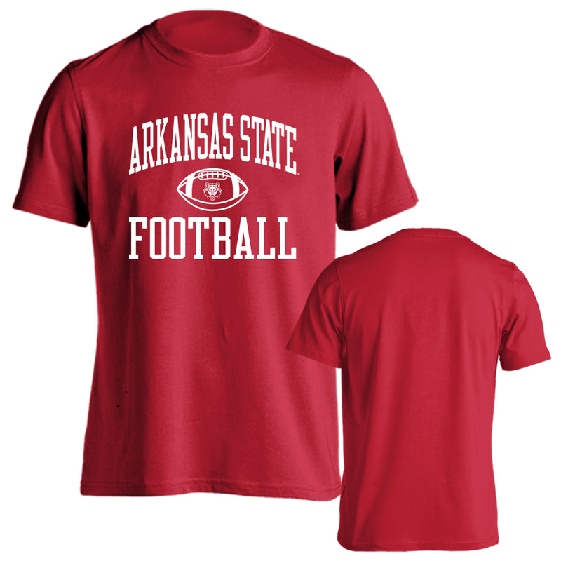 Sport Your Gear Arkansas State Red Wolves Football Game Day Traditions Short Sleeve T-Shirt – Officially Licensed Collegiate Fan Tee – A-State Apparel