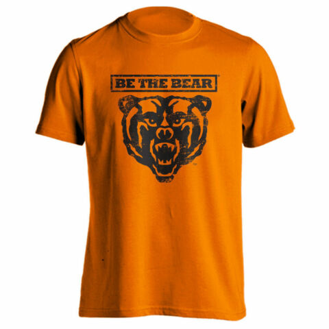 Mercer University Bears MU Be The Bear Distressed Graphic Short Sleeve T-Shirt