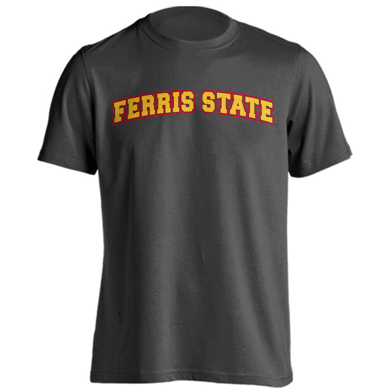 Ferris State University Bulldogs FSU Classic Arch Text Tee Short Sleeve T-Shirt