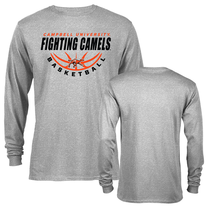 Campbell University Fighting Camels Basketball Long Sleeve T-Shirt