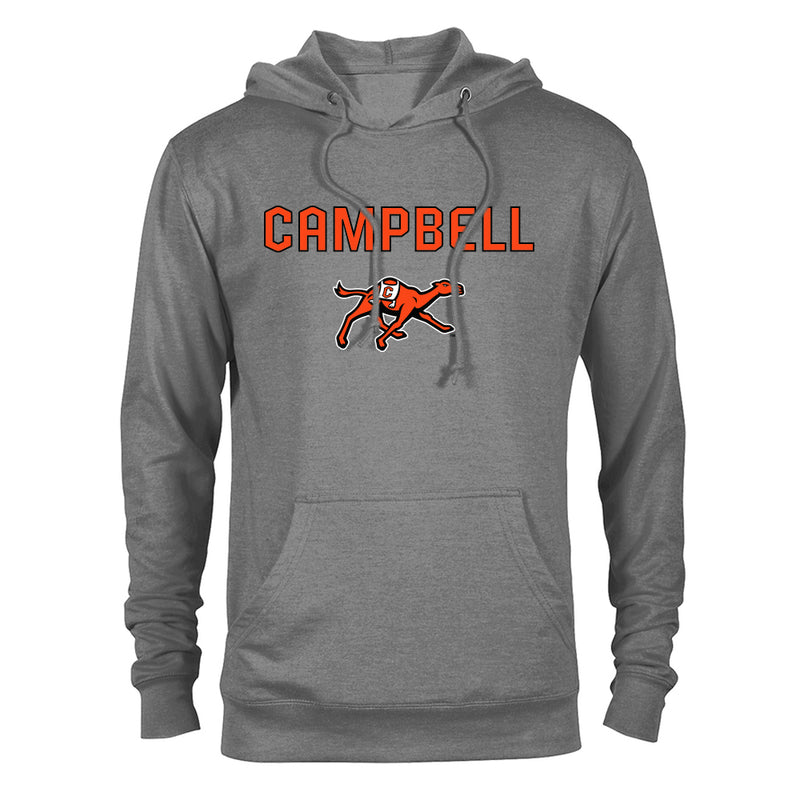 Campbell University Fighting Camels Classic School Name and Mascot Hooded Sweatshirt Hoodie