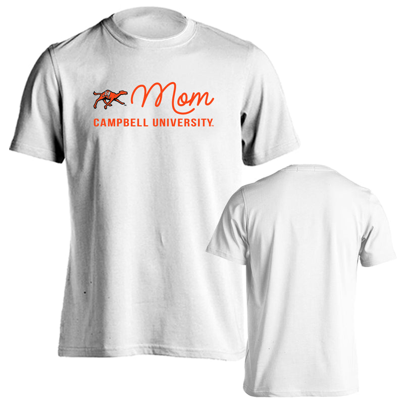 Campbell University Fighting Camels Mom Proud Parent Logo Short Sleeve T-Shirt