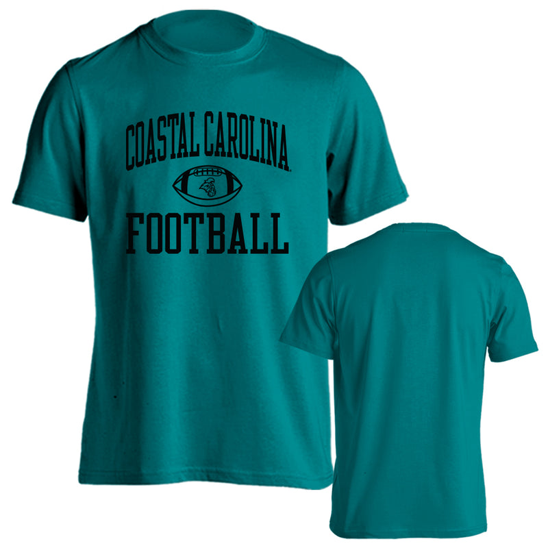 Sport Your Gear Coastal Carolina Chanticleers Football Game Day Traditions Short Sleeve T-Shirt – Officially Licensed College Fan Tee – CCU Apparel