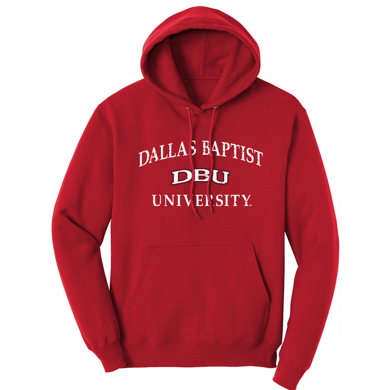 Dallas Baptist University Patriots Distressed Retro Logo Hooded Sweatshirt Hoodie
