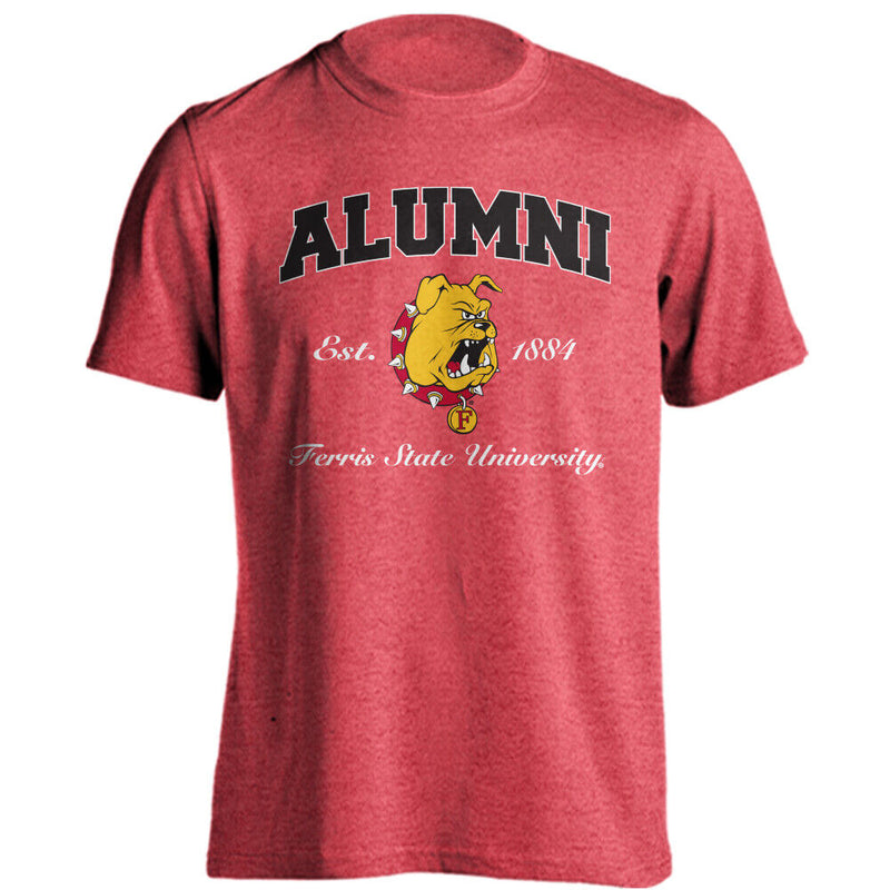 Ferris State University Bulldogs FSU Alumni Tee Graduate Short Sleeve T-Shirt
