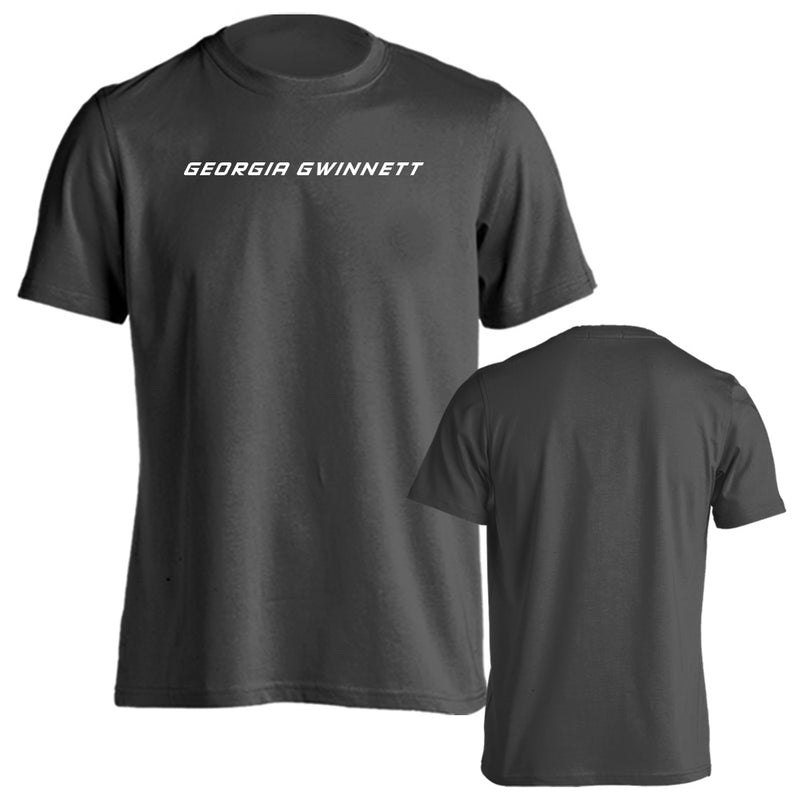 Georgia Gwinnett College Grizzlies School Text Short Sleeve T-Shirt