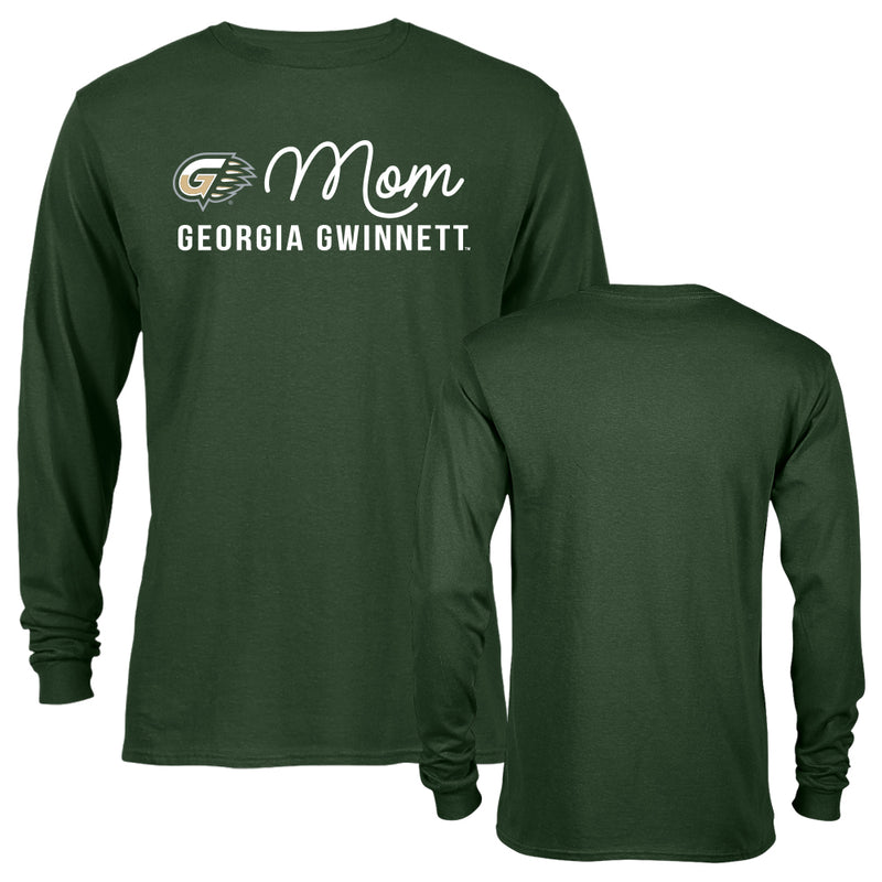 Georgia Gwinnett College Grizzlies Mom Mother Parent Long Sleeve T-Shirt