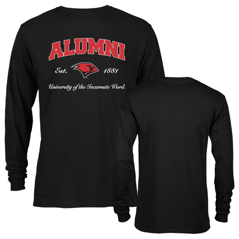 University of the Incarnate Word Cardinals Alumni Logo Long Sleeve T-Shirt