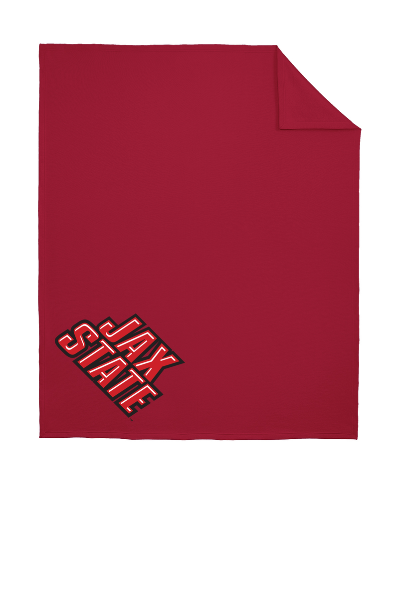 Jacksonville State Gamecocks Prime Logo Comfortable Stadium Fleece Throw Blanket 50x60