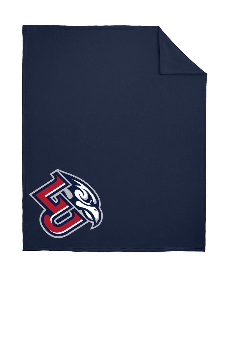 Liberty Flames Prime Logo Comfortable Stadium Fleece Throw Blanket 50x60
