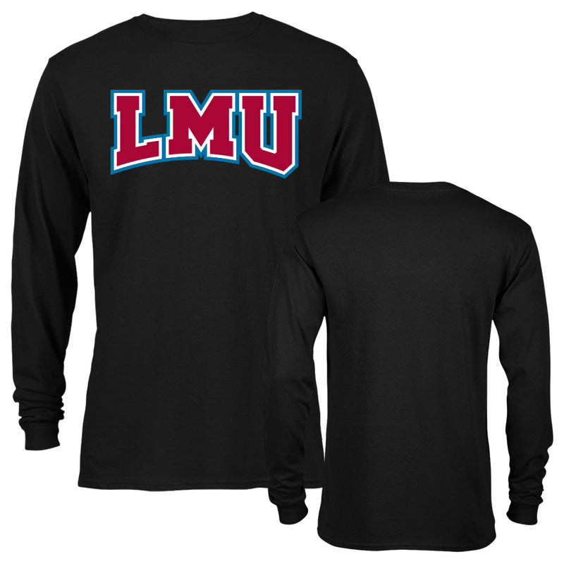 Loyola Marymount University Lions School Arch Text Long Sleeve T-Shirt
