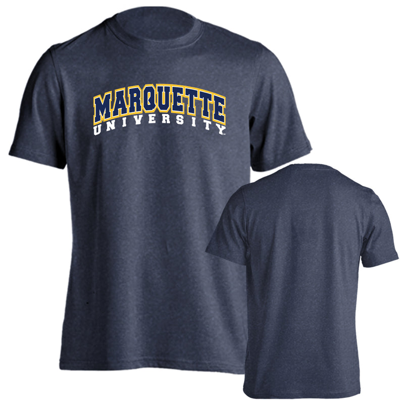 Marquette University Golden Eagles Text Short Sleeve T-shirt Tee