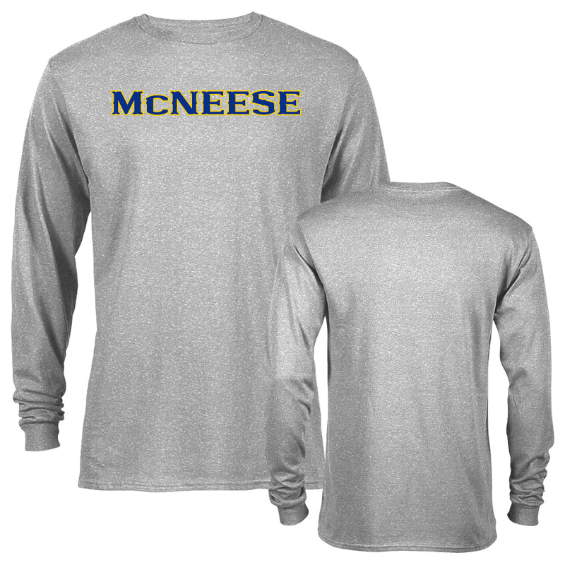 McNeese State University Cowboys Classic School Text Long Sleeve T-Shirt