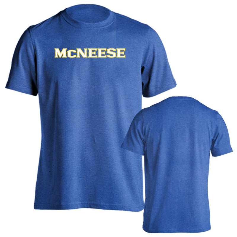 McNeese State University Cowboys Classic School Text Short Sleeve T-Shirt