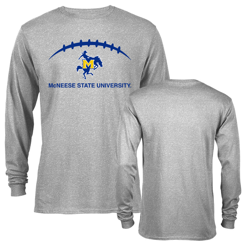 McNeese State University Cowboys Laces Out Football Long Sleeve T-Shirt
