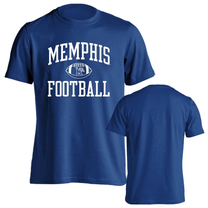 Sport Your Gear Memphis Tigers Football Game Day Traditions Short Sleeve T-Shirt – Officially Licensed College Fan Tee – University of Memphis Apparel