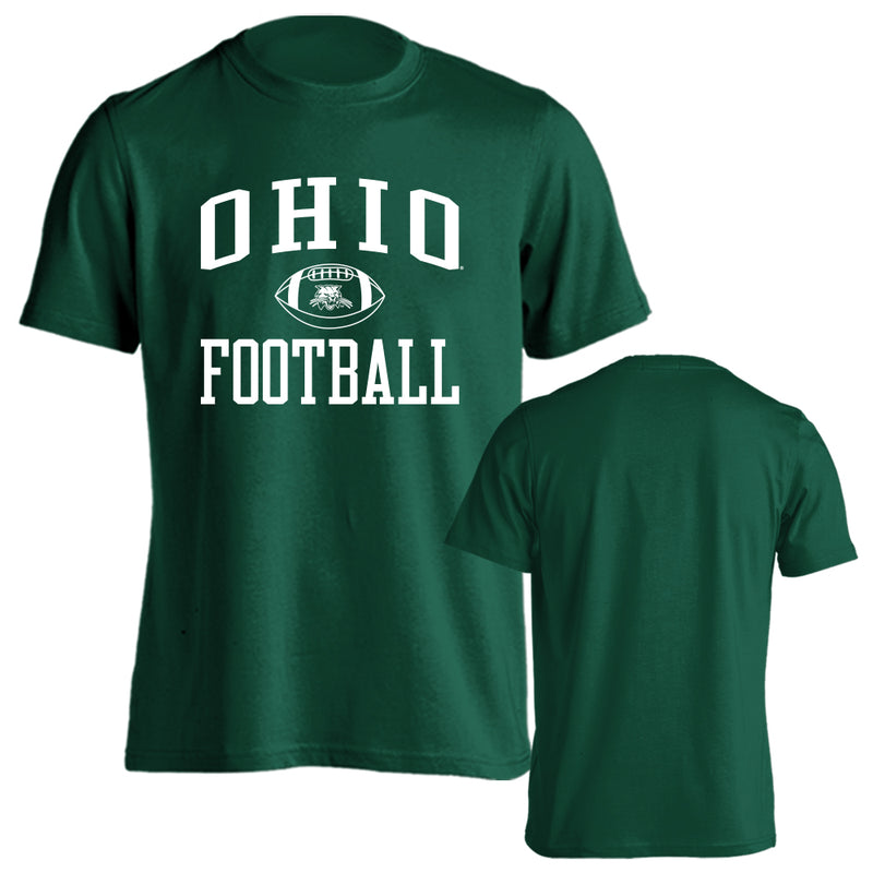 Sport Your Gear Ohio Bobcats Football Game Day Traditions Short Sleeve T-Shirt – Officially Licensed College Fan Tee – Ohio University Apparel