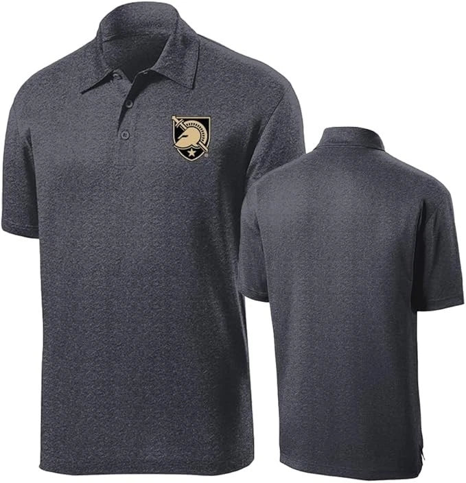 Army Black Knights US Military Academy Team Spirit Lightweight Moisture-Wicking Breathable Performance Golf Polo