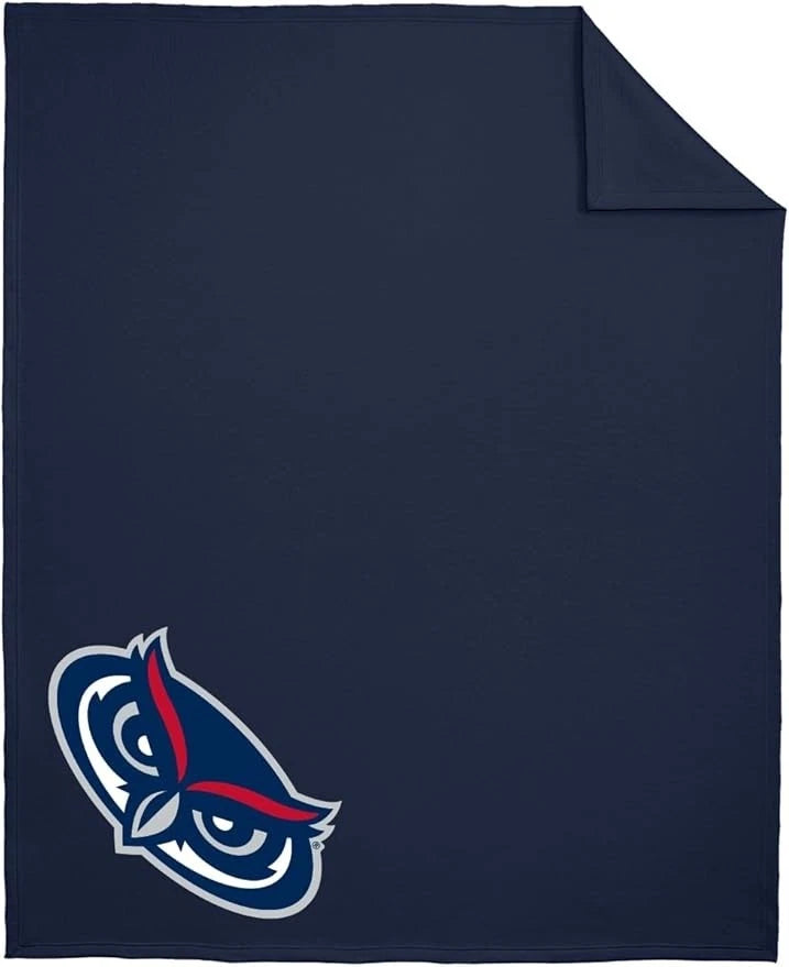 Florida Atlantic University Owls Prime Logo Stadium Fleece Throw Blanket 50 x 60