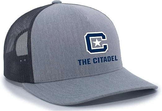 The Citadel Bulldogs Officially Licensed Collegiate NCAA 5 Panel Trucker Hat