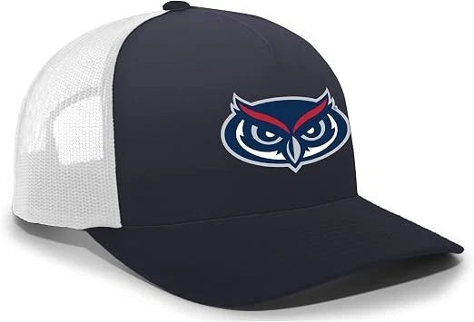 Florida Atlantic University Owls Officially Licensed Collegiate NCAA 5 Panel Trucker Hat