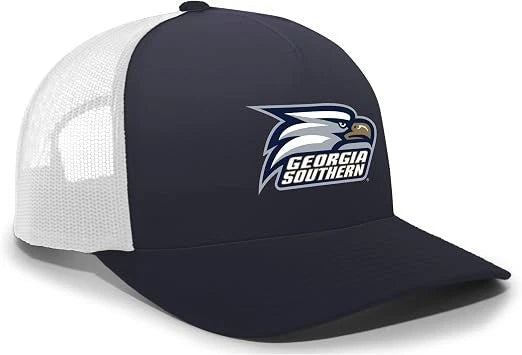 Georgia Southern University Eagles Officially Licensed Collegiate NCAA 5 Panel Trucker Hat