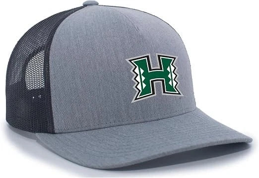 University of Hawaii Rainbow Warriors Officially Licensed Collegiate NCAA 5 Panel Trucker Hat