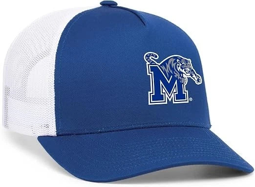 Memphis University Tigers Officially Licensed Collegiate NCAA 5 Panel Trucker Hat