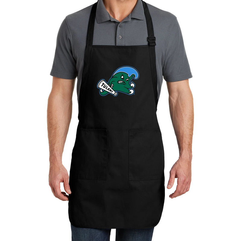 Tulane University Green Wave Logo Mascot Apron Grilling Apron