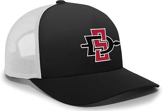 San Diego State University Aztecs Officially Licensed Collegiate NCAA 5 Panel Trucker Hat
