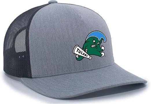 Tulane University Green Wave Officially Licensed Collegiate NCAA 5 Panel Trucker Hat