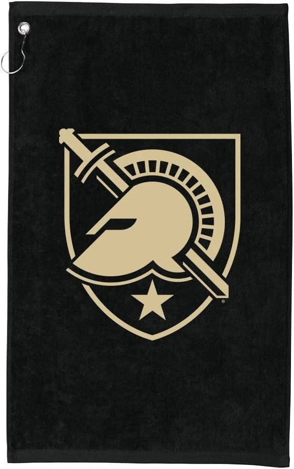 United States Military Academy Army Black Knights Golf Towel With Logo