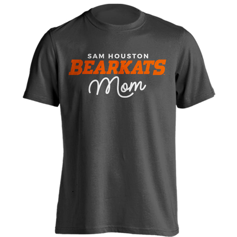 Sam Houston State Bearcats Mom Proud Parent Mother Logo Short Sleeve T-Shirt