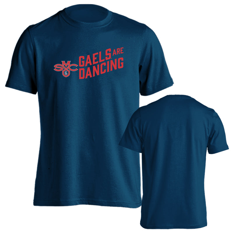 Saint Mary's Gaels "Gaels Are Dancing" Basketball Short Sleeve T-Shirt Tee