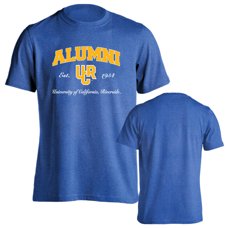 University of California Riverside Highlanders Alumni Logo Short Sleeve T-Shirt