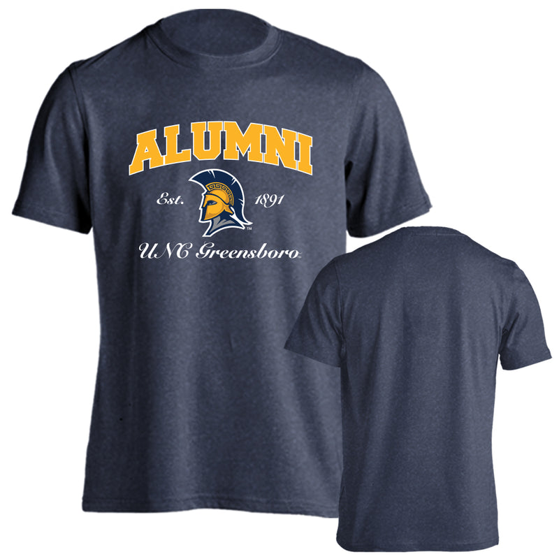 University of North Carolina Greensboro Spartans Alumni Est 1891 T-shirt Tee