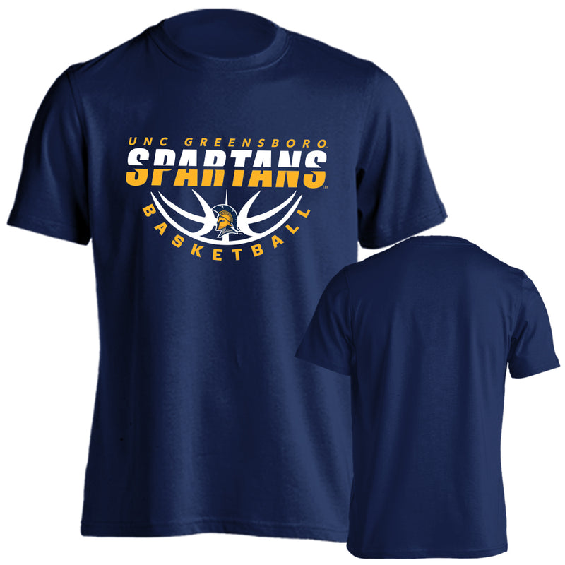 University of North Carolina Greensboro Spartans Basketball Short Sleeve T-shirt