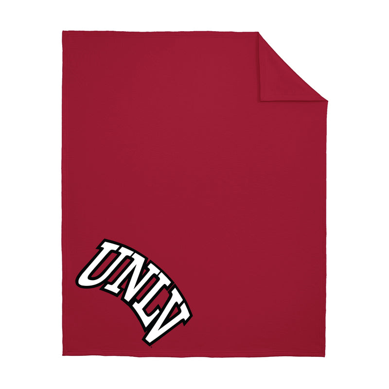 University of Nevada - Las Vegas Prime Logo Stadium Fleece Throw Blanket 50 x 60