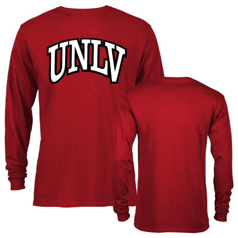 University of Nevada - Las Vegas UNLV Rebels School Text Long Sleeve T-Shirt
